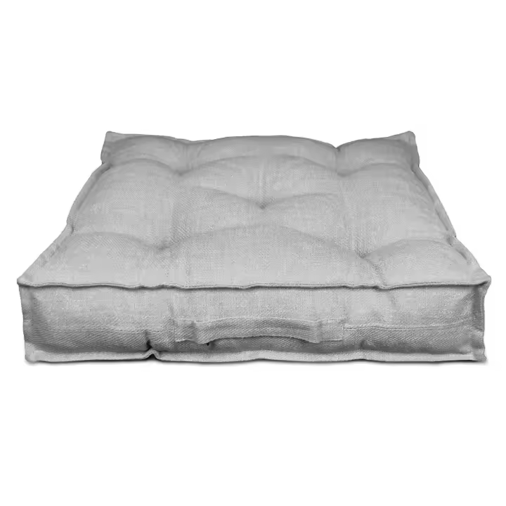 EasySpeed Cojín Impermeable para Suelo, Asiento Cómodo, Acolchado con Asa, para Exterior, Jardín, Palet, Banco, Silla, Meditación, 60x60x10cm - 1