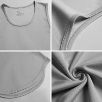 Top De Gimnasio Para Mujer Verano Ropa De Entrenamiento Fitness Secado Rápido Suéter Sin Mangas Casual Deporte Baloncesto - details 1