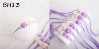 Headband Para Bebés Niñas Recién Nacidos Accesorios De Pelo Con Flor Ropa De Bebé Estilo Lindo Material Algodón Blends Propiedades Fotográficas - details 15