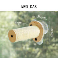 Hamaca de Ventana para Gatos con Escalón de Escalada y Rascador Integrado – Cama Elevada de Madera para Gatos de Interior, Compatible con Tumbonas de Ventana, Ideal para Dormir, Trepar, Rascar y Observar el Exterior - details 1