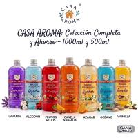 Ambientador Mikado Reposición Envase Anticaídas 1000ml y 500ml - Gran Surtido de Esencias del Hogar (Lavanda, Vainilla, Frutos Rojos, Canela Naranja,Palo Santos,Azahar,Algodon,Oceano)Fragancia de Larga Duración - details 0