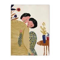 Arte Abstracto Moderno Pared Pareja Póster Para Decoración Nórdica Hogar Dormitorio Sala De Estar Arte De Animal En Lienzo Sin Marco - details 4