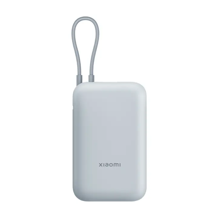 Xiaomi PowerBank 10000mAh - Power Bank Batería Externa con Carga Rápida Bidireccional de 22.5W | 3 Puertos de Salida | USB C | Compatible con Smartphones, Tablets, Nintendo Switch OLED 2 SW2, Auriculares Bluetooth - Beige o Azul Claro - 1