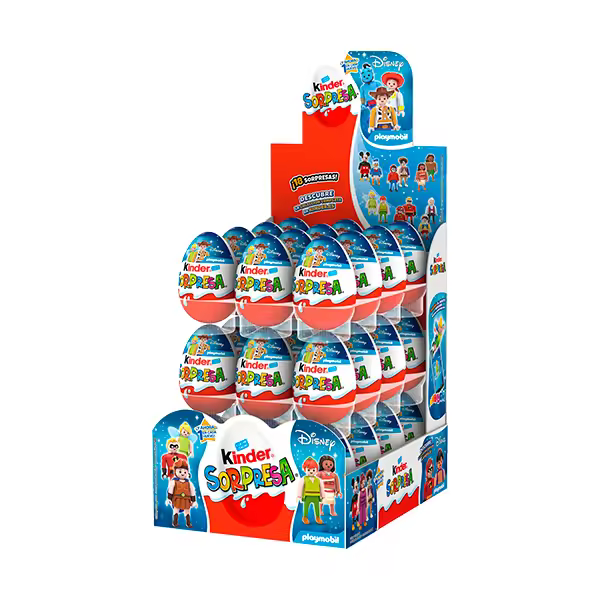 Kinder Huevos de Chocolate con Sorpresa - Playmobil de Disney - 36 unidades - 1