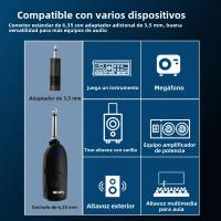 Amplificador De Instrumentos Sin Fiwres Para Saxofón Trompeta Trombón Microfono Wireless Transmisor Receptor Profesional - details 7