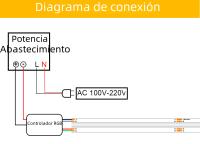 Tira De LED COB RGB Alta Densidad 576 LEDs/m Flexible Y Dimmable FCOB Luz De Colores Cadena De Luz DC12V 24V Para Decoración De Interiores - details 7