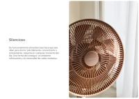 CREATE - Ventilador de pie con oscilación 3D 30W ultrasilencioso - AIR STAND 3D - details 3