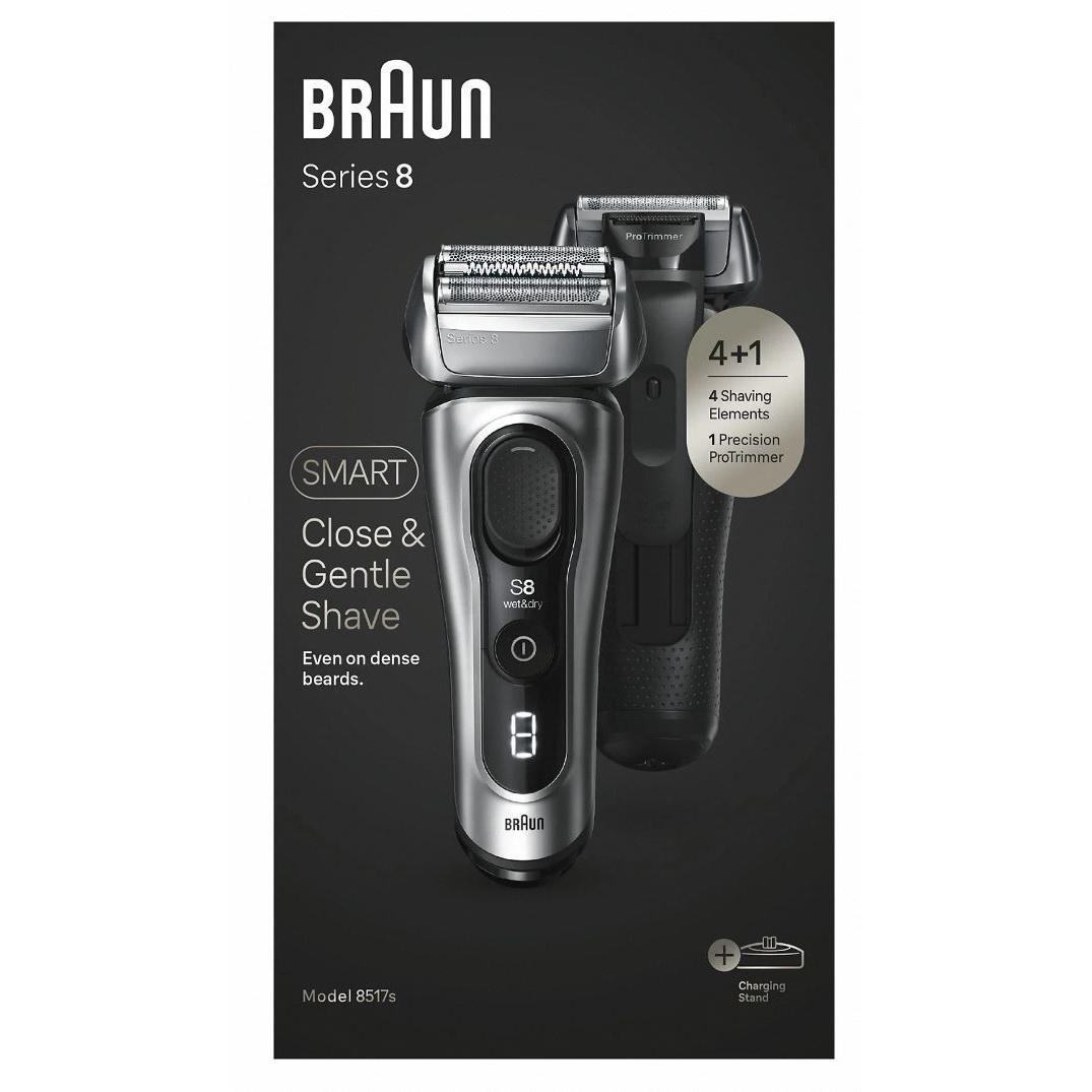 Braun Afeitadora Series 8. Disponible en diferentes modelos, color Plata.
