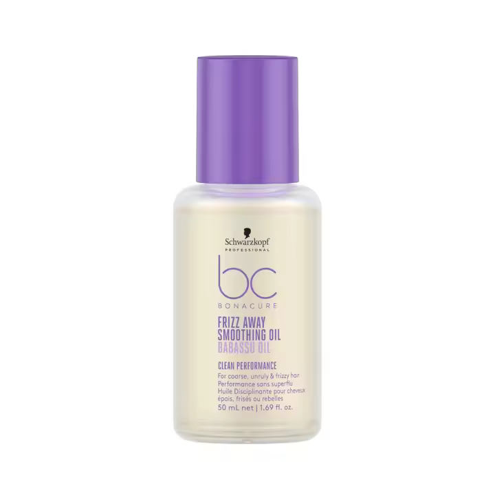 Schwarzkopf Professional Bonacure Frizz Away Smoothing Oil 50 Ml. / Aceite suavizante anti-encrespamiento para cabello grueso, rebelde y con frizz. - 1