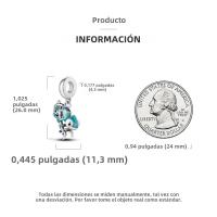 Encantos De Animal Colección Plata Francés Bulldog Gato Mariposa Ladybug Para Pulseras Originales Joyería Hechas a Medida - details 135