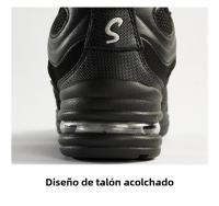 Zapatos De Baile Para Mujer En Malla Transpirable Color Negro Suela Suave Jazz Salsa Moderno Zapatos De Cuadrilla - details 6