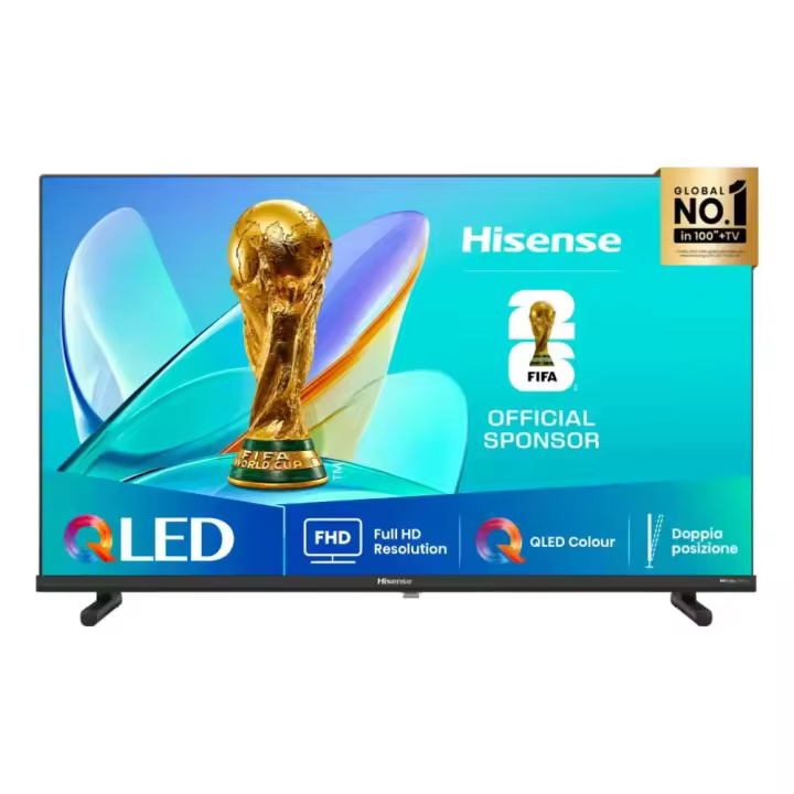 Televisor Hisense 32A5Q QLED 32" Full HD Smart TV HDR10 Dolby Atmos WiFi Negro - 1