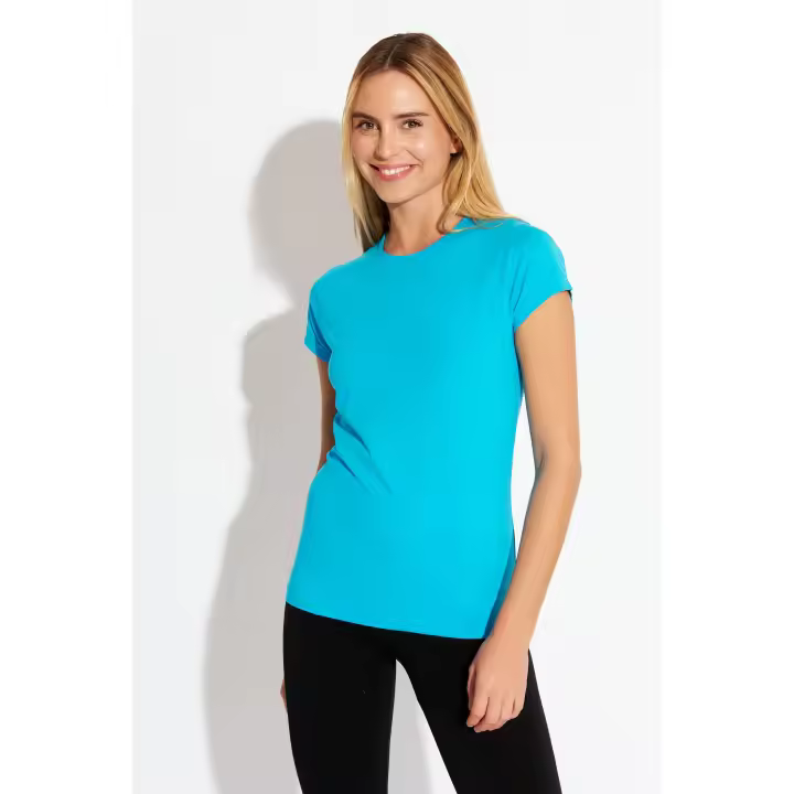 TEXKING Camisetas Manga corta Mujer 95% Algodon 5% elastano - 1