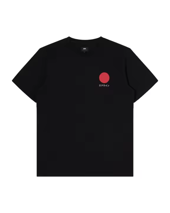Edwin Japanese Sun T-Shirt Black - 1