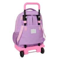 Mochila con ruedas Compact extraíble K-POP Demon Hunters - Huntrix "Iconic" lila 33x22x45cm - K-POP DEMON HUNTERS - details 1