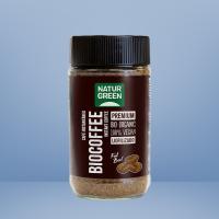 Biocafé Instantáneo Bio 100g Café soluble ecológico Suave y aroma natural Saludables sin aditivos NATURGREEN - details 1