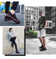 Zapatillas De Deporte Para Hombre YRZL Ligera Y Transpirable Con Malla De Aire Antideslizante Cómodas Para Gimnasio Y Uso Casual - details 2