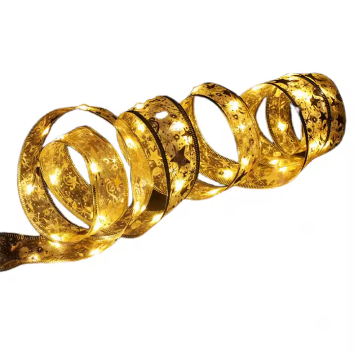 Luces De Encaje LED Para Decoración De Habitación Sala De Estar Jardín Boda Fiesta Navidad Árbol De Enchufe 2025 Nuevo Año - 1