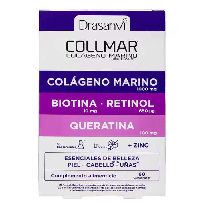 Drasanvi Collmar Esenciales Belleza 60 Comprimidos - 1