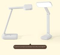 Lámpara De Escritorio LED Táctil Recargable USB Con 3 Niveles De Iluminación Protección Ocular Plegable Para Dormitorio Luz Nocturna De Mesa - details 8
