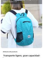Mochila Ultra-Ligera Plegable Impermeable Y Duradera Para Senderismo Y Aventuras Al Aire Libre Comodidad Y Resistencia En Un Solo Paquete - details 1