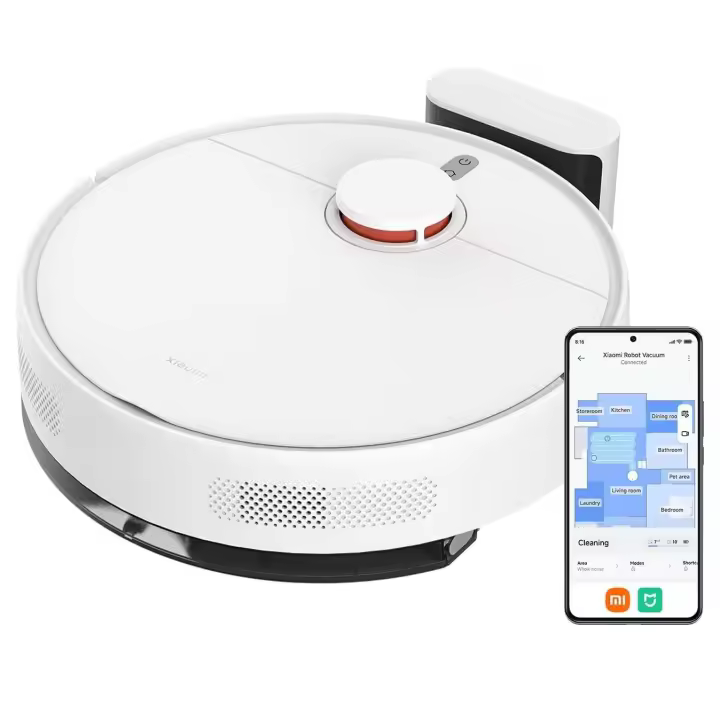 Xiaomi Robot Vacuum S40C, Aspirador y Fregona 2 en 1 | 5000Pa de Succión | Navegación LDS | Recarga Automática | Compatible Suelos Duros y Alfombras de Pelo Corto | Compatible Amazon Alexa / Google Home | Depósito de Polvo y Agua Gran Capacidad - 1