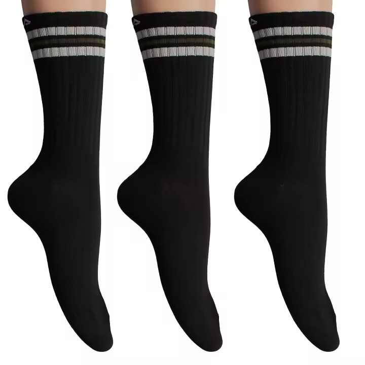 Fila-Pack 3 Calcetines Hombre Mujer Largos de Algodón F5604 - 1