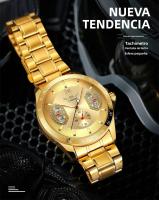 Reloj Mecánico Automático Para Hombre Con Calendario Y Luz Reluciente Resistente Al Agua De Acero Hueco Tendencia De Moda De Negocios Duradero Popular Regalo Ideal Para Lugar De Trabajo Uso Diario Citas - details 6