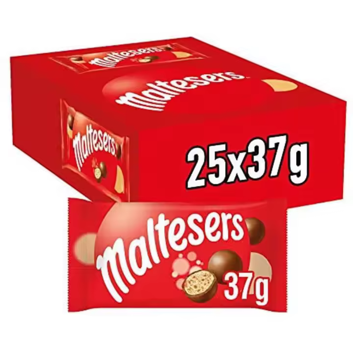 Mars Caja de Twix, Mars, Snickers, M&M's Cacahuete, Maltesers | 24/25 unidades por caja - FECHA CONSUMO PREFERENTE 13.09.2026 - Apto para Vegetarianos - 1