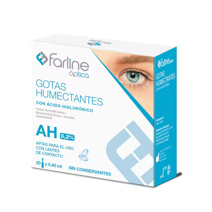 FARLINE Gotas Humectantes 0,2AH 0,4ml X20uds - 1