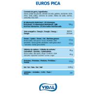 VIDAL EUROS PICA bolsa de 250U 1,5Kg sabor a Melón sin gluten sin grasa sabor original Vidal garantizado - details 5