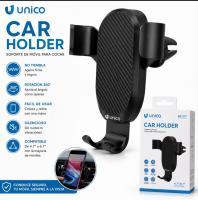 Soporte Móvil Coche Unico BR1777 – Rotación 360°, Sujeción Segura y Uso con Una Mano - details 0