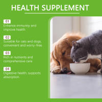 Tabletas de Probióticos para Mascotas - Mejora la Salud Intestinal, Promueve la Absorción de Nutrientes, Suplemento de Cuidado Mascotas - details 7