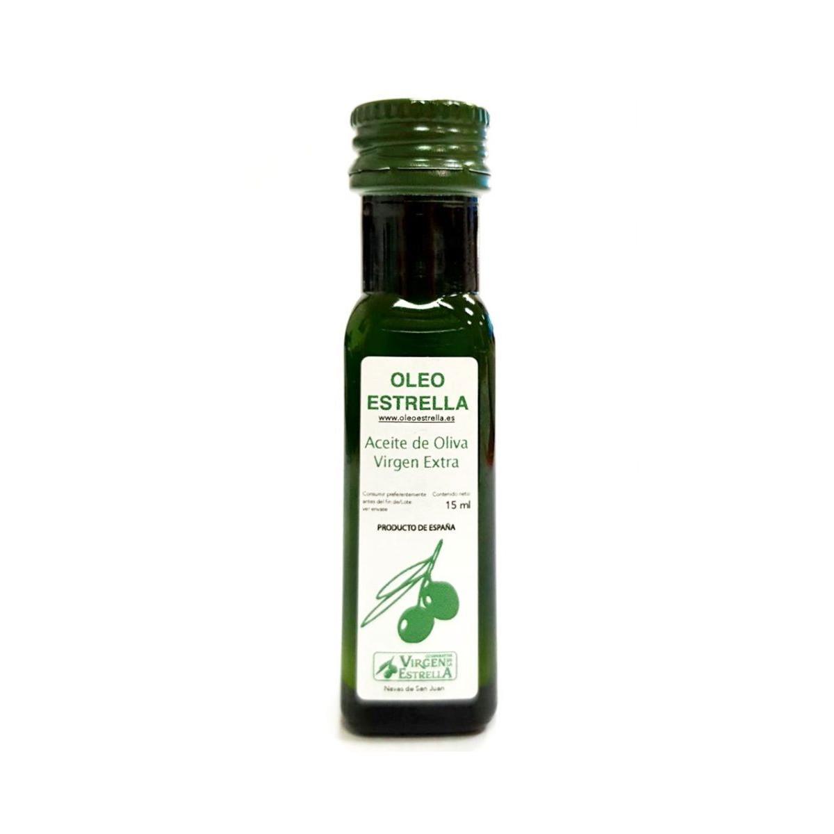 OLEOESTRELLA 50x15ml - Aceite Oliva Virgen Extra - Jaén - Andalucía - Aceite Cooperativa