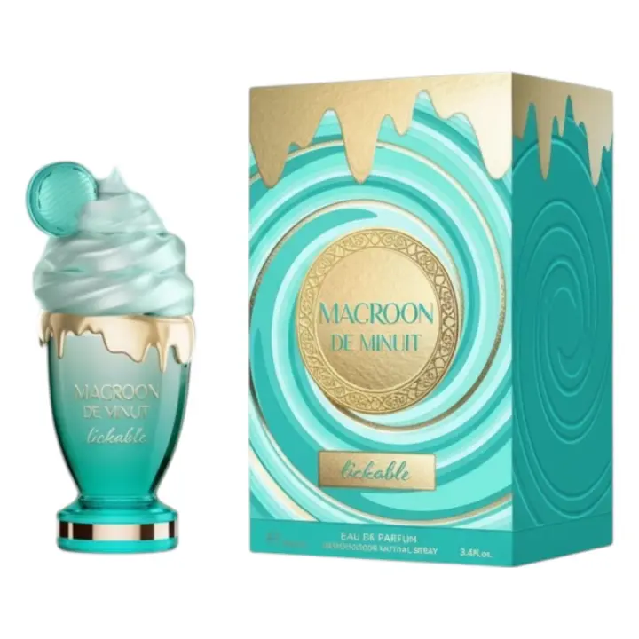 Macroon de Minuit Lickable eau de parfum 100ml by Afaq fragancia dulce gourmand con notas cremosas y avainilladas aroma intenso y envolvente con estilo goloso ideal para uso diario 🚚 Envíos a España 24/48h - 1