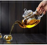 Tetera De Vidrio Con Strainer Gran Capacidad Resistente Al Calor Kettle Chino Tradicional Kung Fu Teaware Contenedor De Agua - details 10