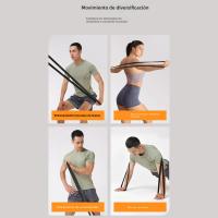 Banda Elástica De Resistencia Para Hombres Y Mujeres Ejercicio De Fitness Y Yoga Bandas De Tensión Auxiliares Para Desarrollar Pecho Y Abdomen - details 14