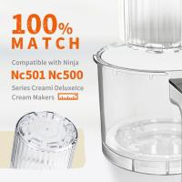 Ninja Creami Deluxe 11 en 1 XL - Pack de 4 de 680 Ml - Tapas a Prueba de Fugas - details 2
