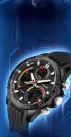 Reloj Deportivo Para Hombre SANDA Con Pantalla Dual Resistente Al Agua 5ATM Luminoso Cuarzo Estudiante Reloj De Mano Con Muestrador Digital Y Analógico - details 4