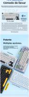 Teclado Mecánico De Juego AULA F75 OEM RGB Personalizable Con Switches Hot-swap PBT 75% 80 Teclas Bluetooth 5.0/2.4G Wireless/Wired - details 1