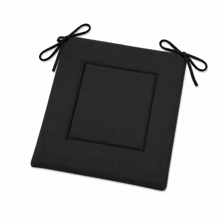 Cojín para Silla 40x40 cm con Lazos, Asiento Acolchado Antideslizante, Suave y Cómodo para Cocina, Comedor y Oficina, Pack de 2, 4 o 6 Unidades, Disponible en 10 Colores - 1