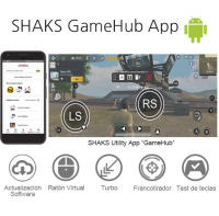 SHAKS S3b SHAKS Gamepad Inalámbrico Bluetooth de ultra baja latencia. Soporte para Teléfono integrado. Impulsado por chip Qualcomm, 8H de autonomía. App de Mapeo para Android. - details 9