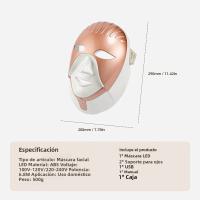 Máscara Facial LED Sin Cable De 7 Colores Máscara De Momia Egiptia Cléopatra 630nm Luz Roja Inteligente Para El Rostro Equipo De Cuidado De La Piel - details 0
