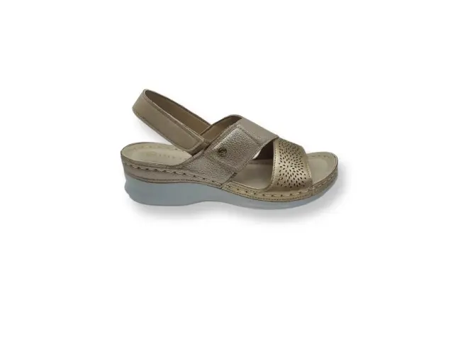MYSOFT SANDALIA ANCHA CUÑA VELCRO 25M017 MYSOFT - 1