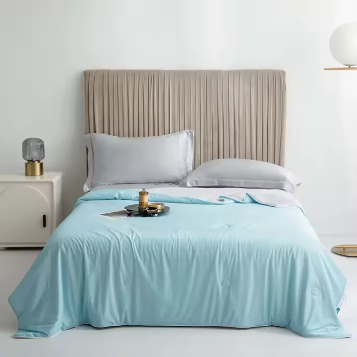 Manta De Enfrío De Alta Calidad Para Verano Manta Aire Conditioner Ligera Con Tela Fría De Dos Lados Suave Y Moderna Para Adultos - 1