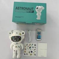 Proyector De Astronauta Y Estrellas Bluetooth LED Luz De Ambiente Para Dormitorio Aurora Lunar Accesorios De Altavoz - details 9