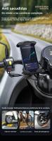 Soporte Para Teléfono Móvil De Bicicleta Y Scooter Universal Montaje En Manillar De Motocicleta Espejo Retrovisor Exterior Navegación - details 5