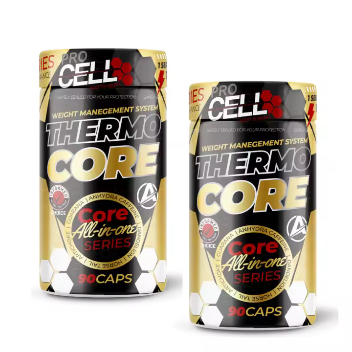 Termogénico Control de Dietas - Pack x2 uds. THERMO CORE 180 Caps total - Procell Sport - 1