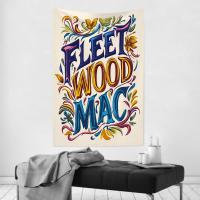 Tapiz F-Fleetwood Rock Band Para Decoración De Habitación Estilo Mac Colcha De Pared Para Fiesta Y Ambientes Domésticos Decoración De Bebé - details 10