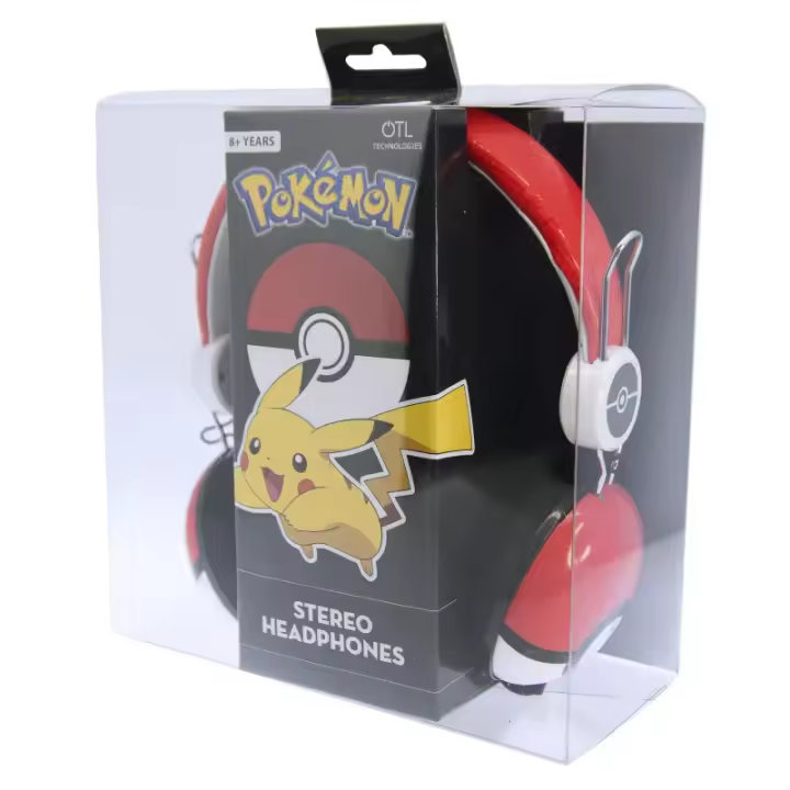 AURICULARES POKEMON POKEBALL DOME DESIGN - 1